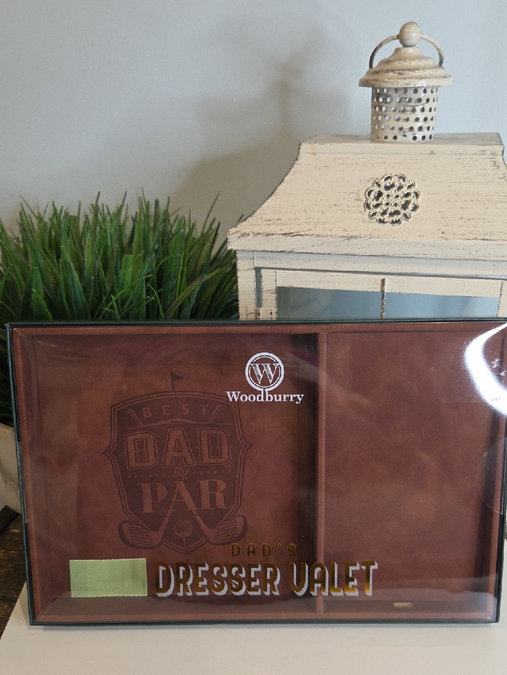 Woodburry DAD'S Dresser Valet Tray